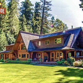 Front View - The Lake House