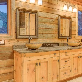 Texas Handcrafted Log Home