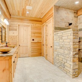Texas Handcrafted Log Home