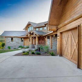 Texas Handcrafted Log Home