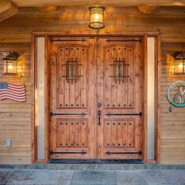 Texas Handcrafted Log Home