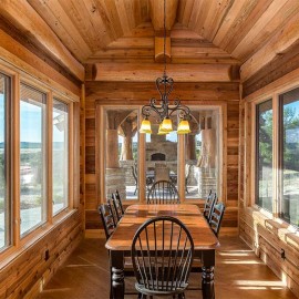 Texas Handcrafted Log Home