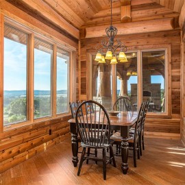 Texas Handcrafted Log Home