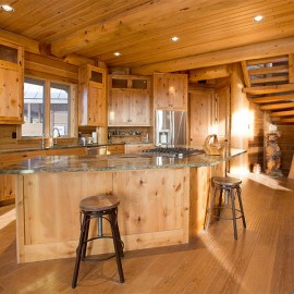 Texas Handcrafted Log Home