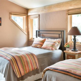 New Mexico Handcrafted Log Home