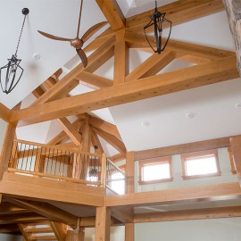 Pennsylvania Handcrafted Log Home