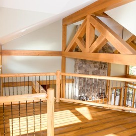 Pennsylvania Handcrafted Log Home