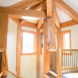 Pennsylvania Handcrafted Log Home
