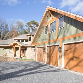 Pennsylvania Handcrafted Log Home