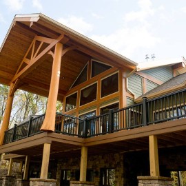 Pennsylvania Handcrafted Log Home
