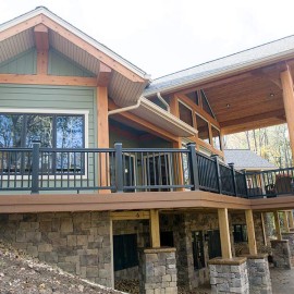 Pennsylvania Handcrafted Log Home
