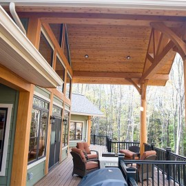 Pennsylvania Handcrafted Log Home