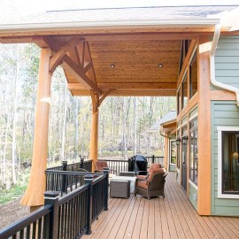 Pennsylvania Handcrafted Log Home