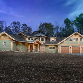 Pennsylvania Handcrafted Log Home