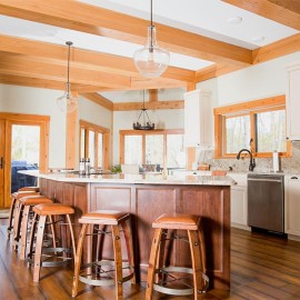 Pennsylvania Handcrafted Log Home
