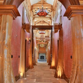 Latewood Finished Log Home - Wyoming