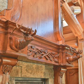Latewood Finished Log Home - Wyoming