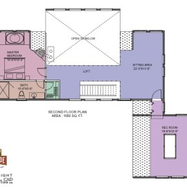 Cascade Handcrafted Log Homes - Missezula - 2nd Floor Plan