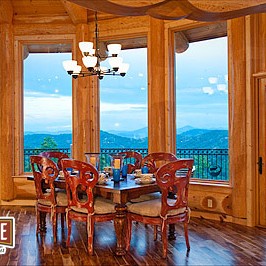 Falling Waters Lodge - Dining Room - Blue Ridge Mountains