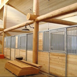 Flying Horse Ranch and Fishing Lodge - Horse Barn Interior