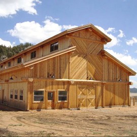 Flying Horse Ranch and Fishing Lodge - Horse Barn