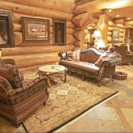 Flying Horse Ranch and Fishing Lodge - Sitting Room