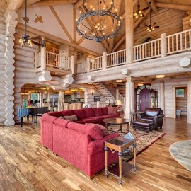 Spyglass Executive Lodge - Georgia - Lounge 2nd Floor Balcony
