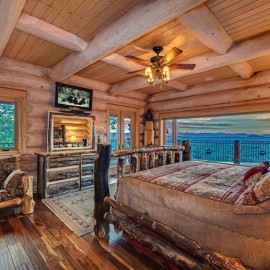 Spyglass Executive Lodge - Georgia - Master Bedroom