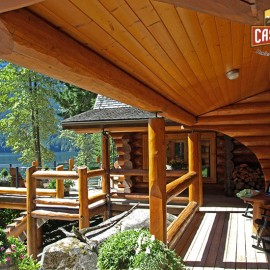 Deck Side View - The Lake House