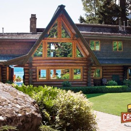 Front Closeup View - The Lake House
