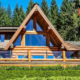 Rear Closeup - The Lake House
