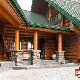 Entryway Pillars - Hillside