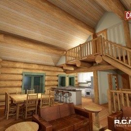 Cascade Handcrafted Log Homes - 1879 Nordegg