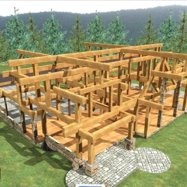 Cascade Handcrafted Log Homes - 3525 Aspen Glen