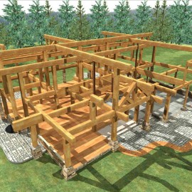 Cascade Handcrafted Log Homes - 3525 Aspen Glen