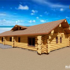 Cascade Handcrafted Log Homes - 3757 Bonaire Island