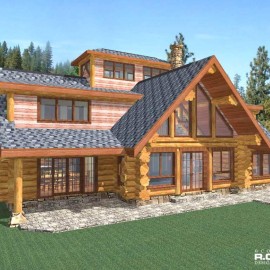 Cascade Handcrafted Log Homes - 3951 Mirador