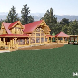 Cascade Handcrafted Log Homes - 4051 McLure