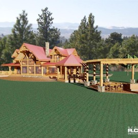 Cascade Handcrafted Log Homes - 4051 McLure