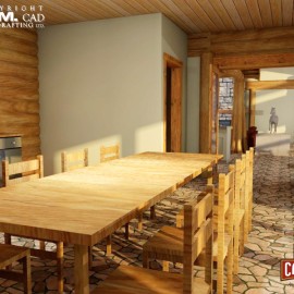 Cascade Handcrafted Log Homes - 5087 Cixi Banque