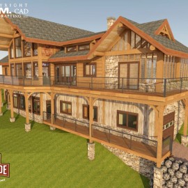 Cascade Handcrafted Log Homes - 5845 Big Stone Bay