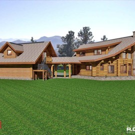 Cascade Handcrafted Log Homes - 3037 El Condor