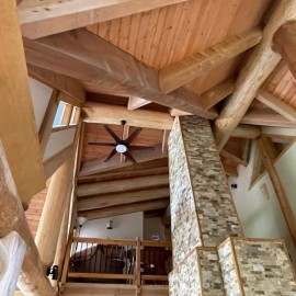 Glacier Log Home - Washington