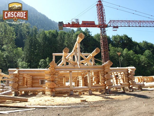 Log Shell Built Chilliwack by Cascade Handcrafted