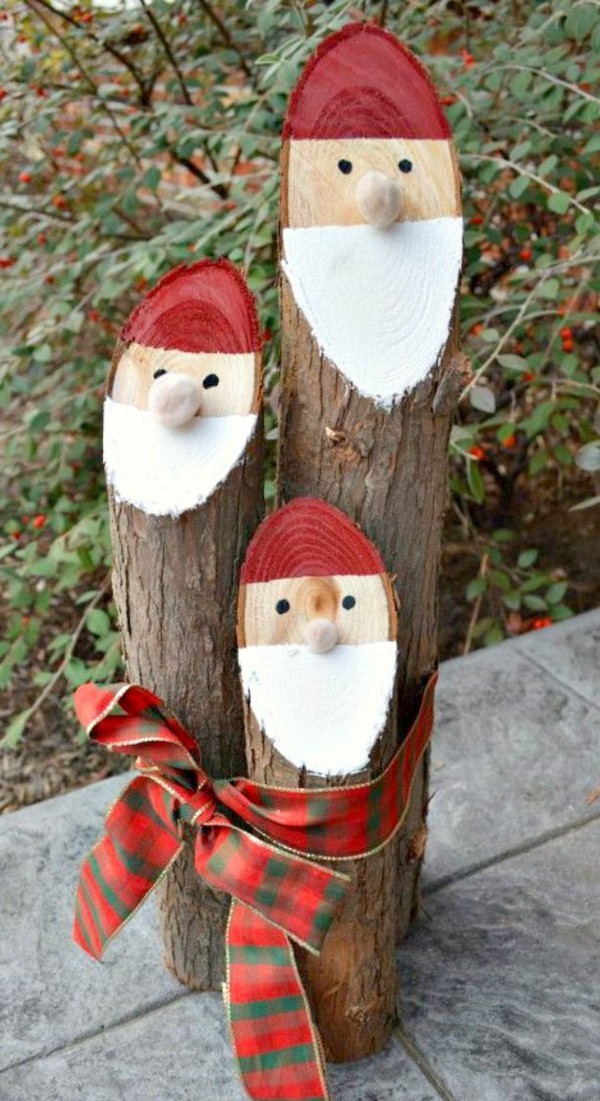 Log Santa Claus