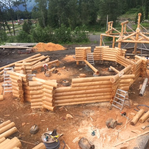 Latewood Finish - Cascade Handcrafted Log Homes