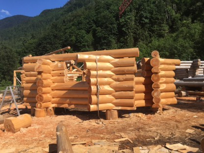 Latewood Finish - Cascade Handcrafted Log Homes