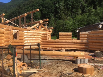 Latewood Finish - Cascade Handcrafted Log Homes
