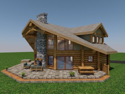 Latewood Finish - Cascade Handcrafted Log Homes