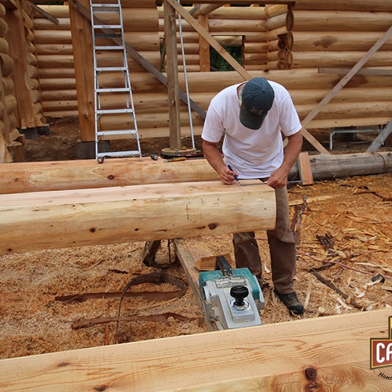 Mortise and Tenon Cascade Handcrafted Log Homes